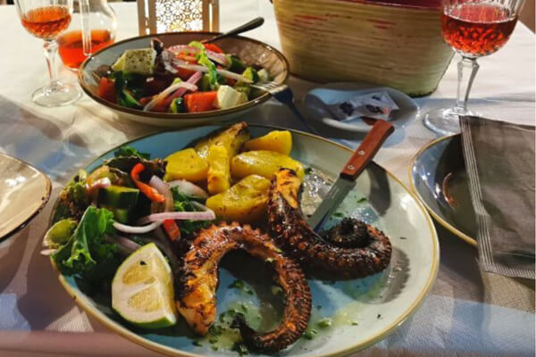 panos taverna greek food laganas restaurant